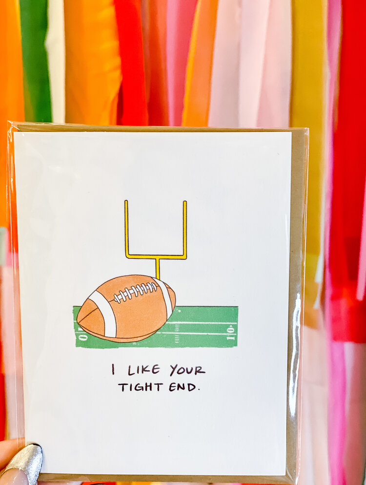 Maddon & Co Tight End Card