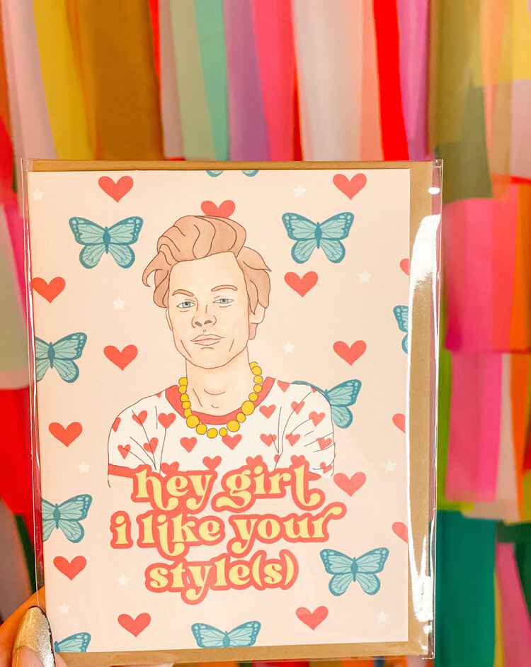 Maddon & Co Harry Styles Card