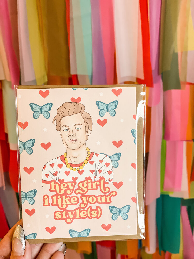 Maddon & Co Harry Styles Card