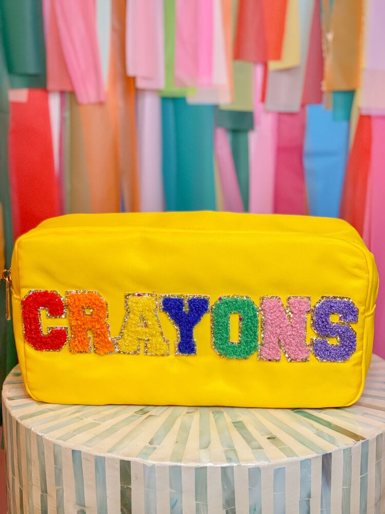 Hart & Hollow Rainbow Large Crayon Bag