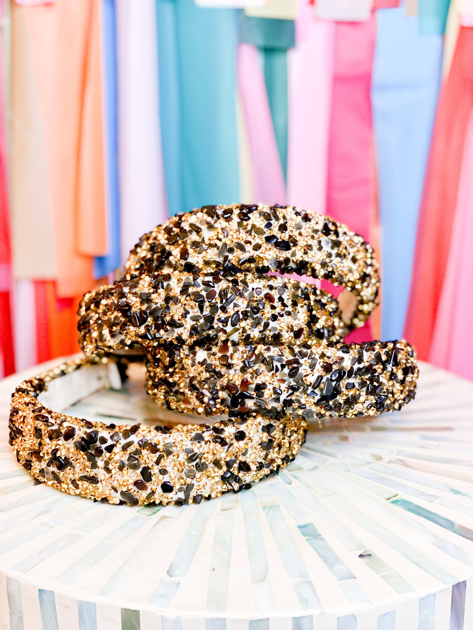 Glitter headband 2024