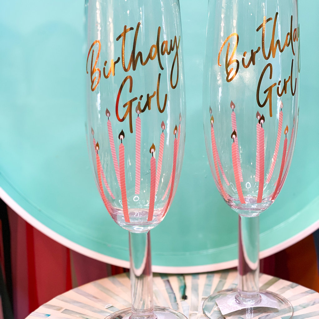 8 Oak Lane Birthday Girl Oversized Champagne Glass