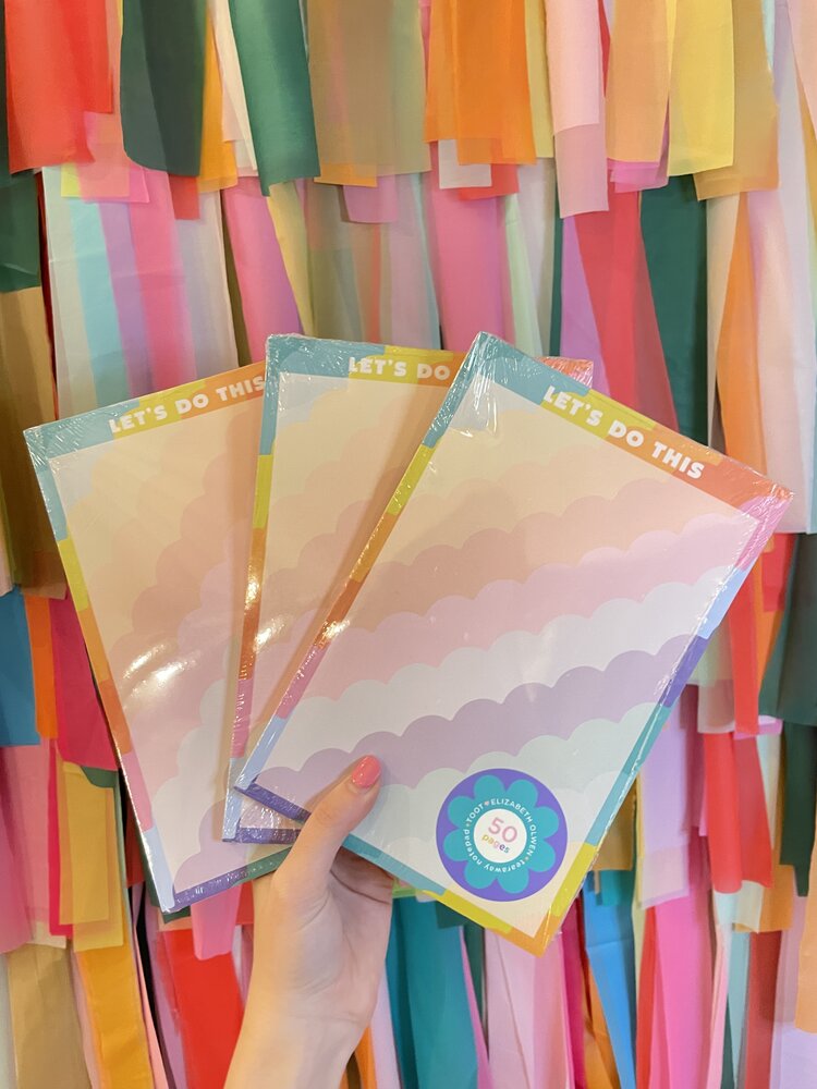 Talking out of Turn Tearaway Notepad - Rising Scallop