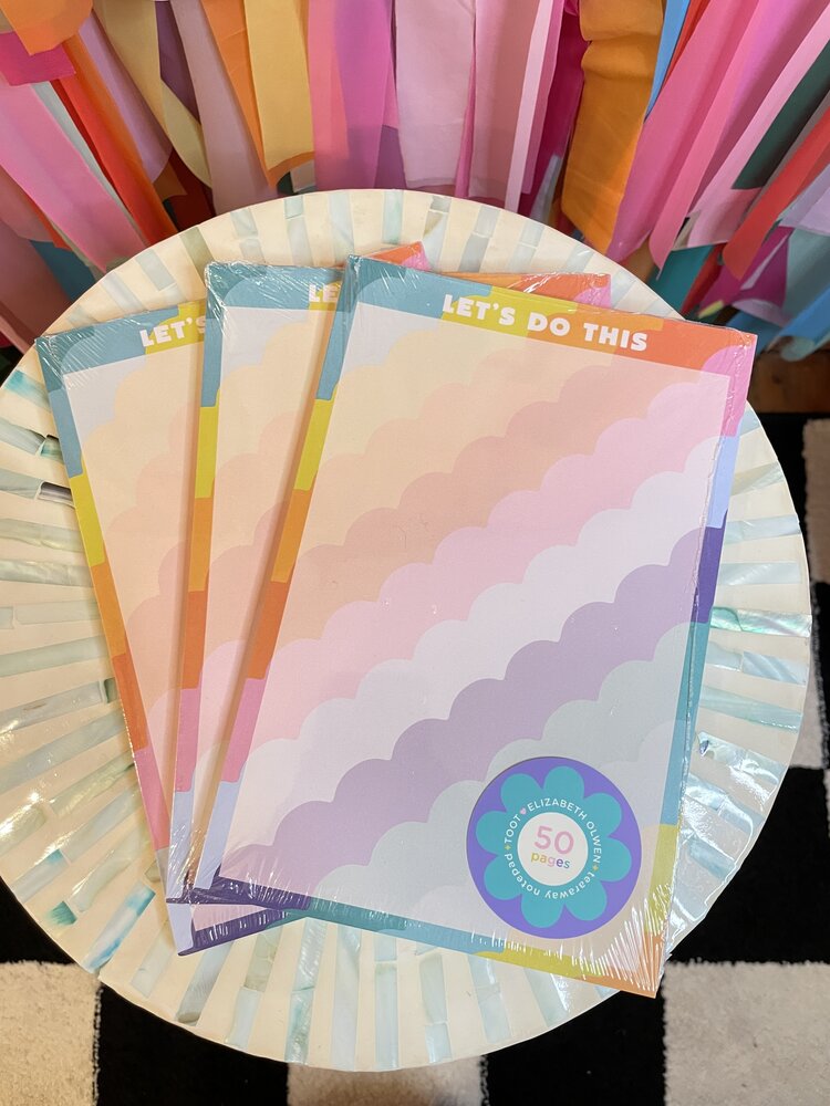 Talking out of Turn Tearaway Notepad - Rising Scallop