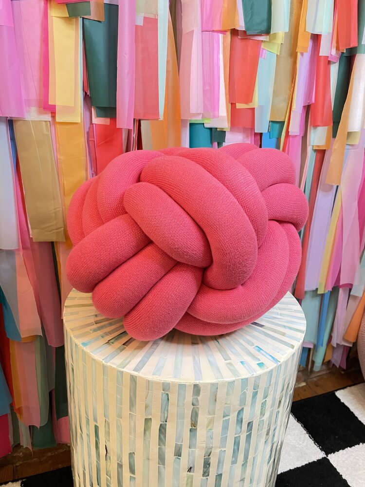 Pink Lemonade Pillow Knot - Pink