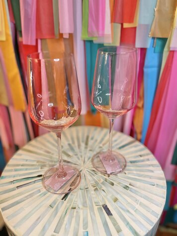 The Wine Savant Ruby Red Wine Glass