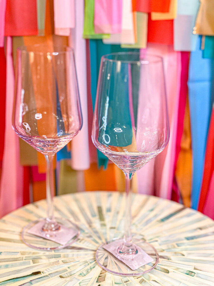 The Wine Savant Pretty Purple Wine Glass