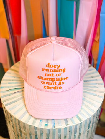 Ruby Moon Champagne Cardio Trucker Hat