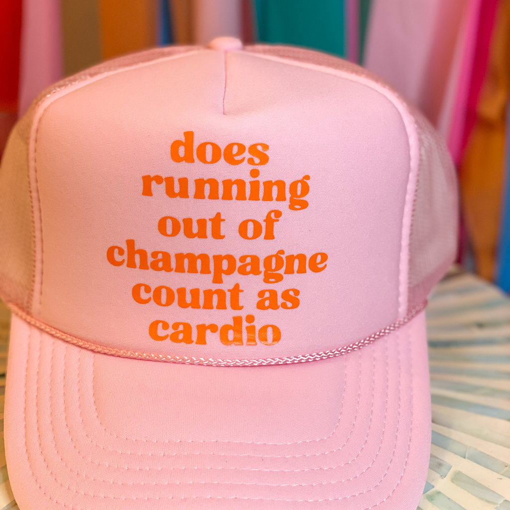 Ruby Moon Champagne Cardio Trucker Hat