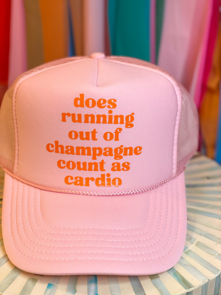 Ruby Moon Champagne Cardio Trucker Hat
