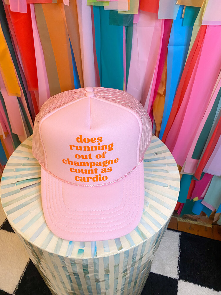 Ruby Moon Champagne Cardio Trucker Hat