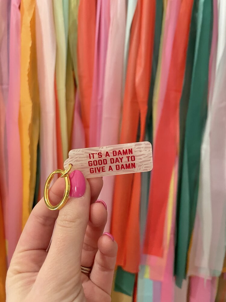 Golden Gems Good Day Keychain