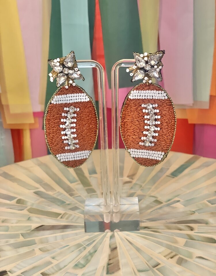 Football Earrings