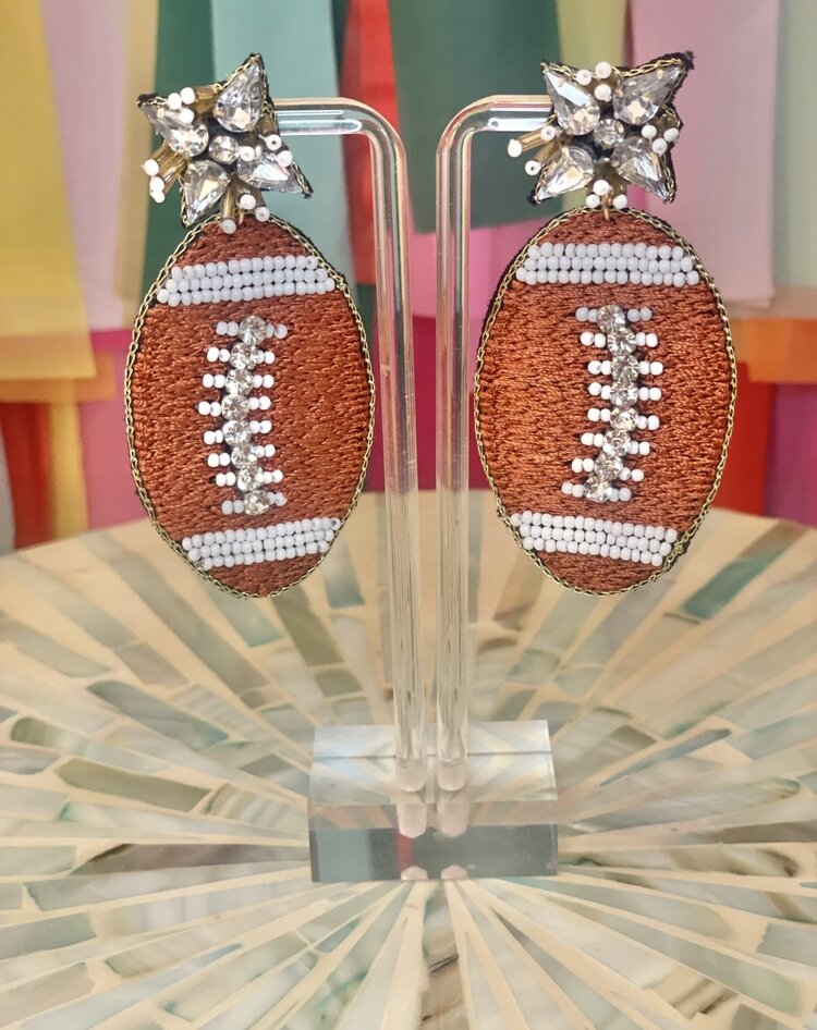 Football Earrings