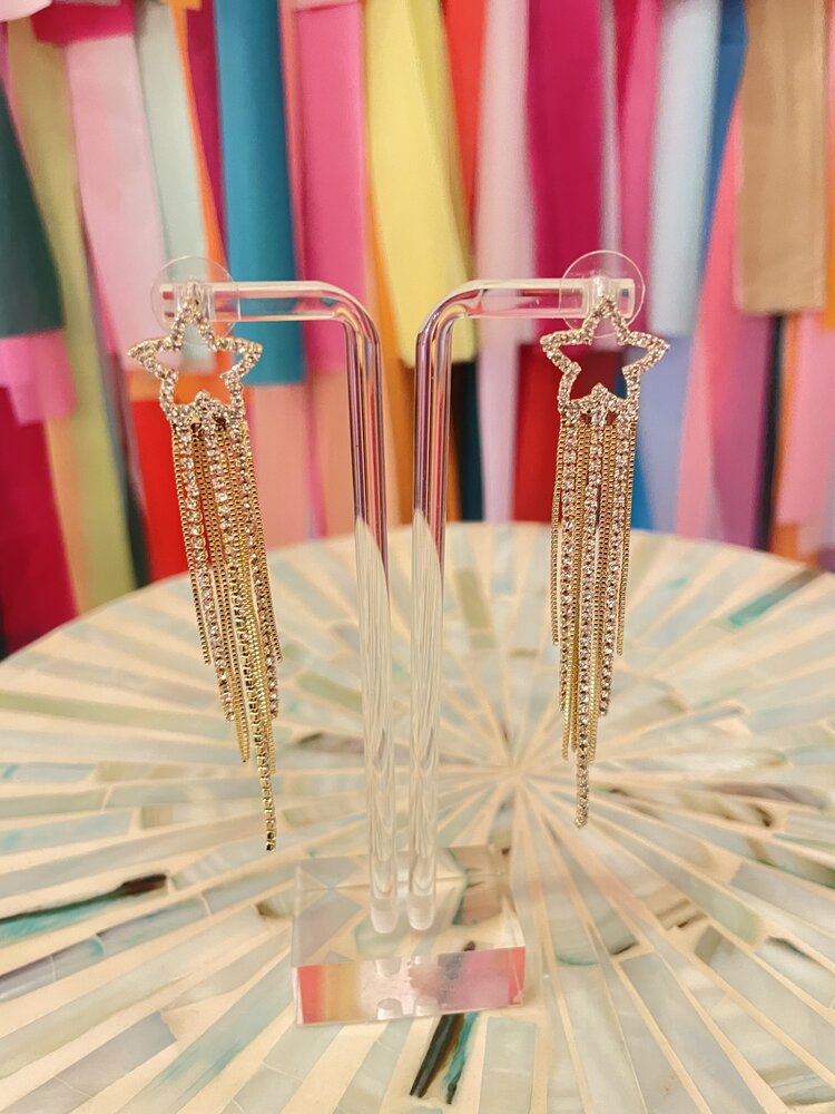 Taylor Shaye Shooting Star Earrings