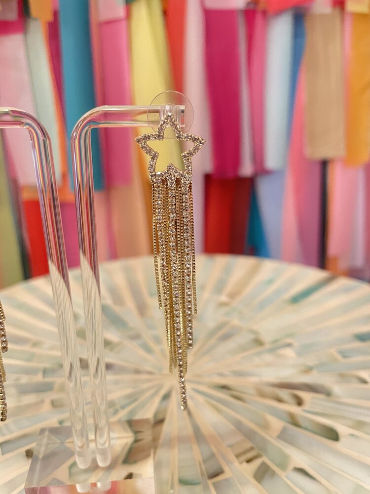 Taylor Shaye Shooting Star Earrings