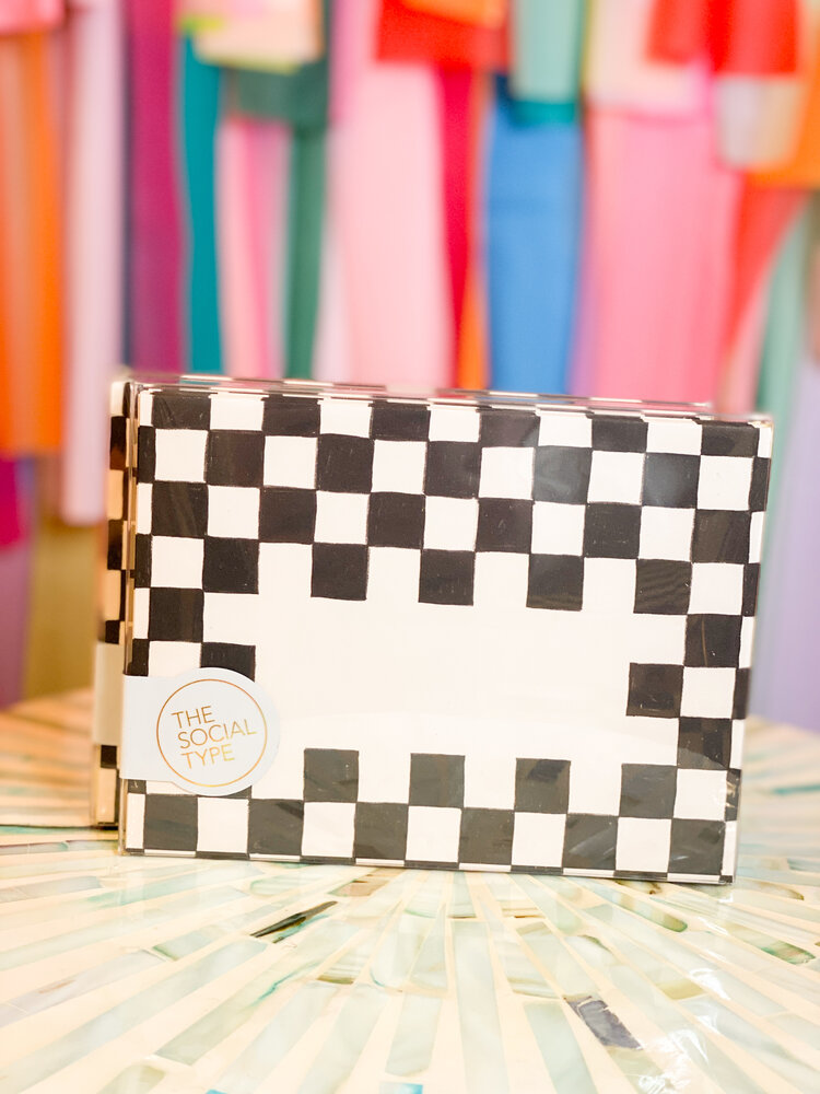 The Social Type Checkers Envelope Note Set