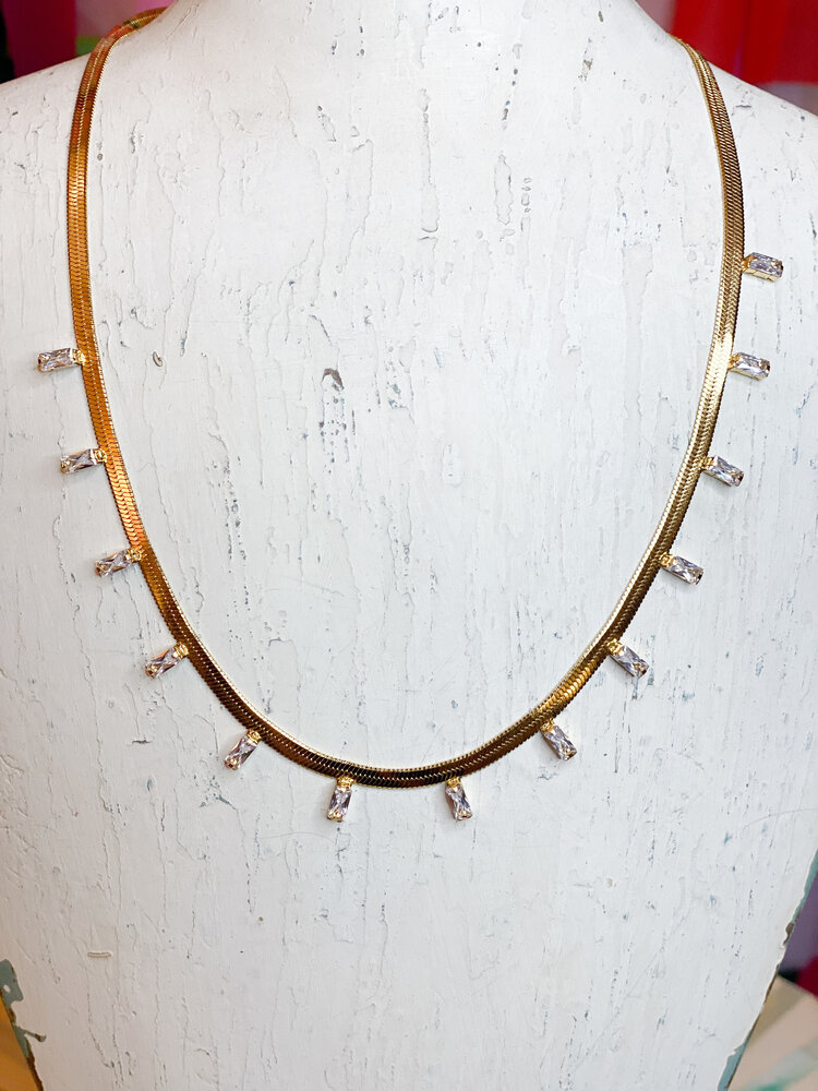 Cash and Carry Lexie Luxe Gold Chain with Rhinestones