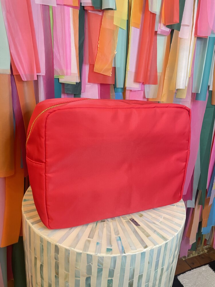 The Sandy Pearl XLarge Nylon Bag - Red