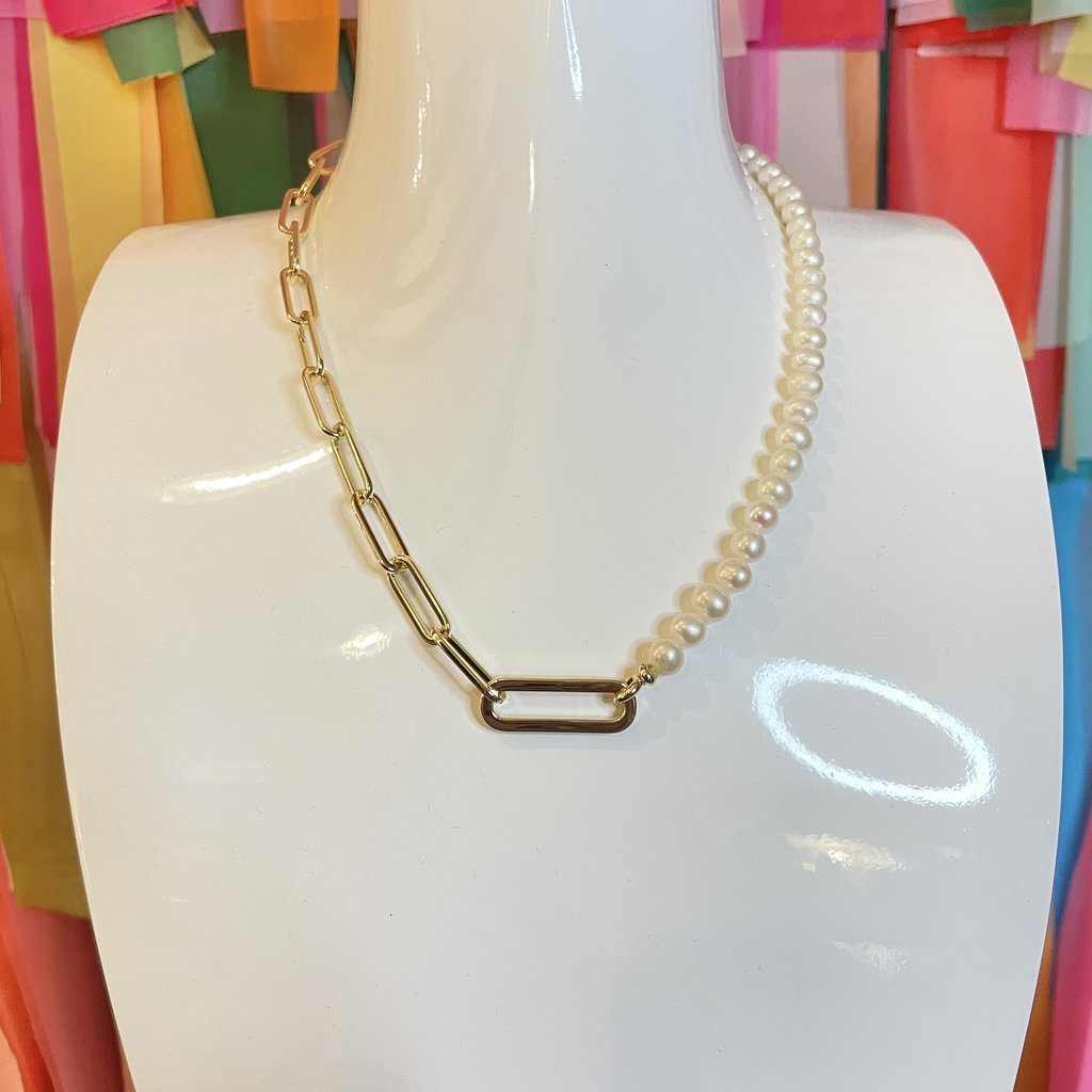 Kendra Scott Lindy Crystal Chain Necklace Gold White CZ – The Twisted  Chandelier