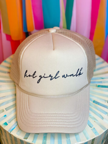 KenzKustomz Hot Girl Walk Trucker Hat