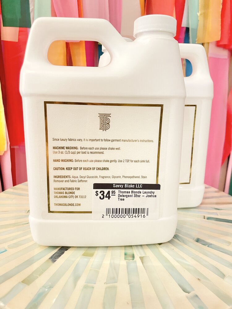 Thomas Blonde Thomas Blonde Laundry Detergent 32oz - Joshua Tree