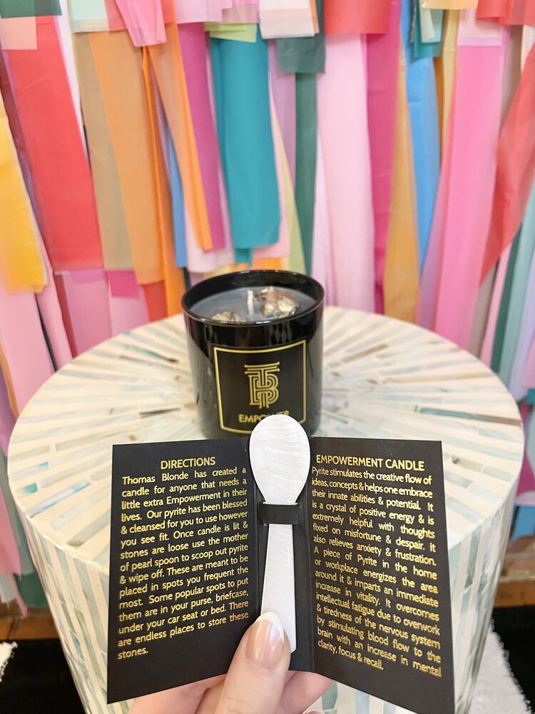 Thomas Blonde Thomas Blonde Empowerment Candle