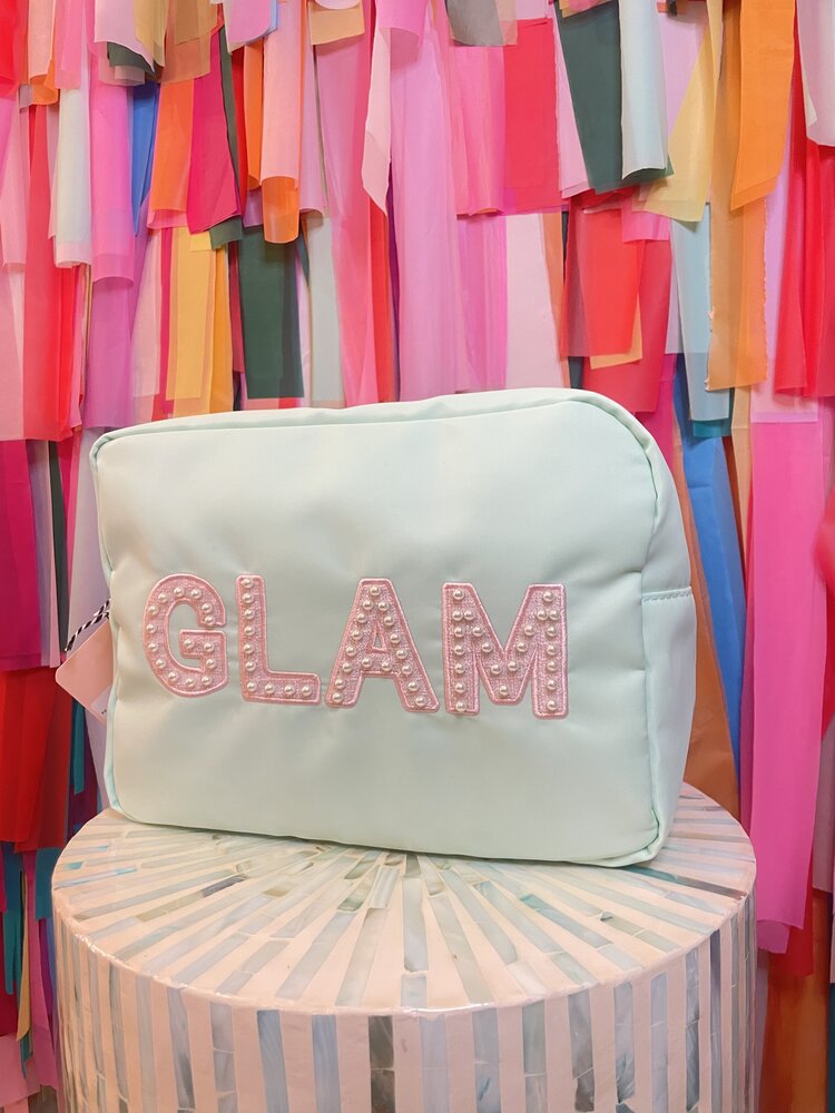 KenzKustomz XL Pearl GLAM Mint Nylon Bag