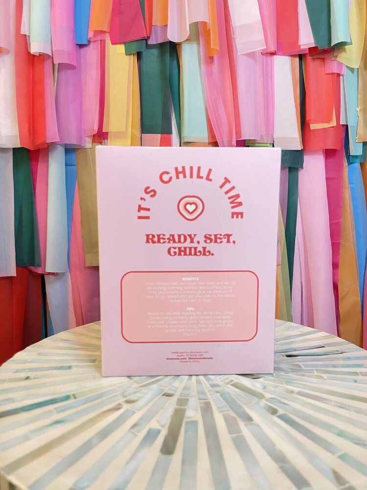 Moon Globes Glittery Facial Ice Rollers