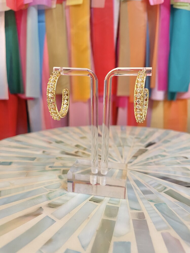 Taylor Shaye Miley Hoop Earrings