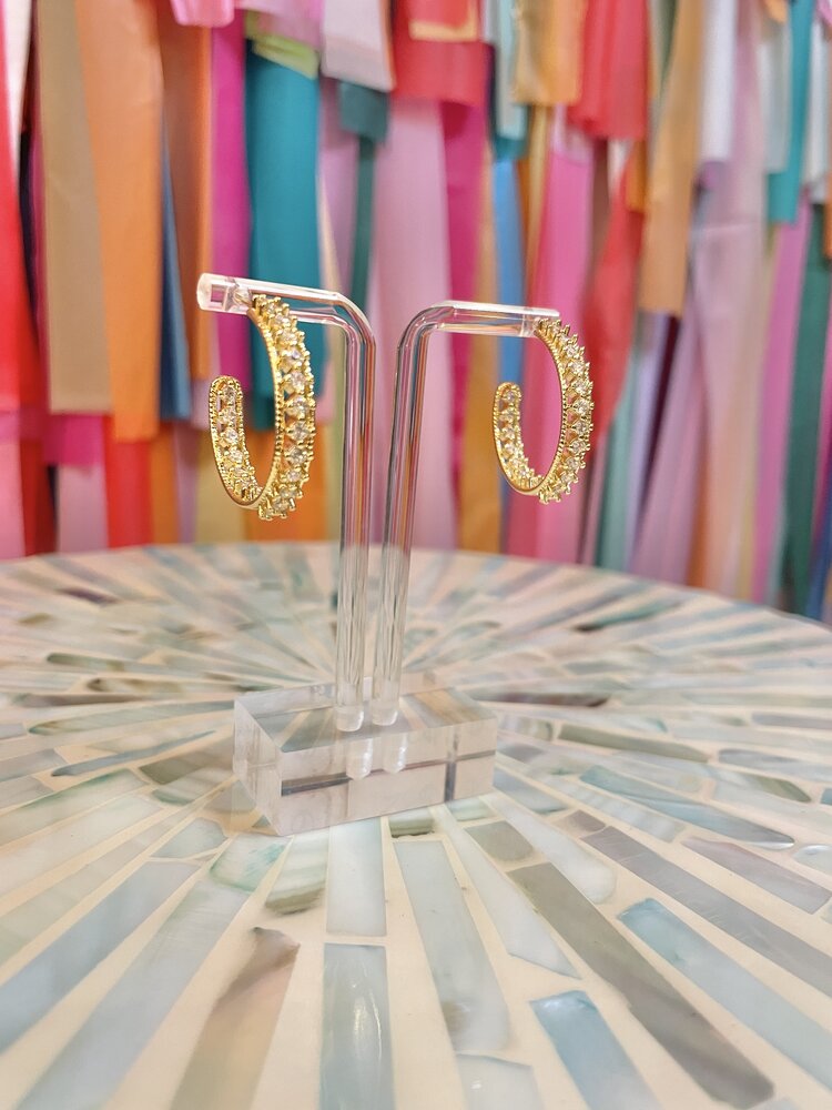 Taylor Shaye Miley Hoop Earrings