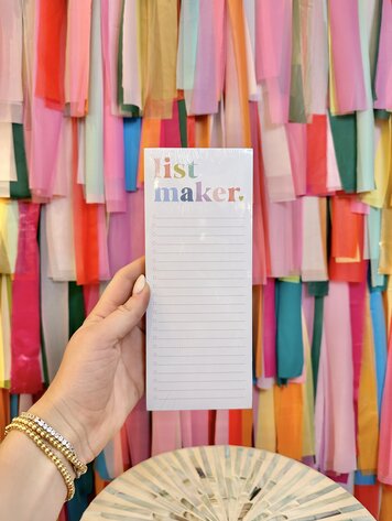 Joy Creative Shop List Maker Notepad