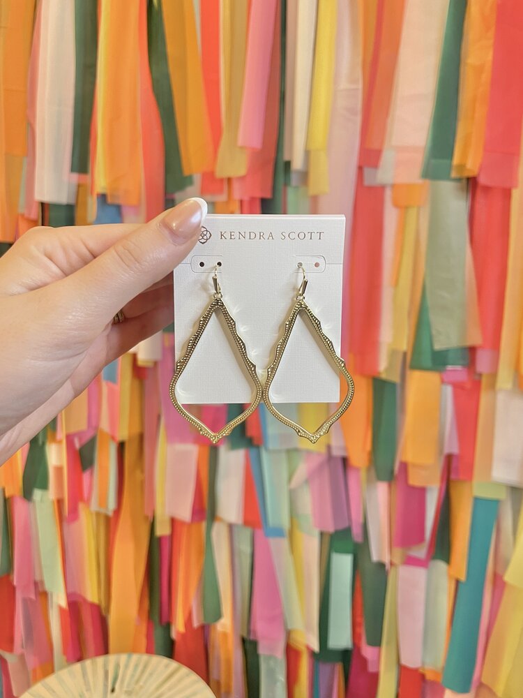 Kendra Scott Sophee Earring - Gold Metal