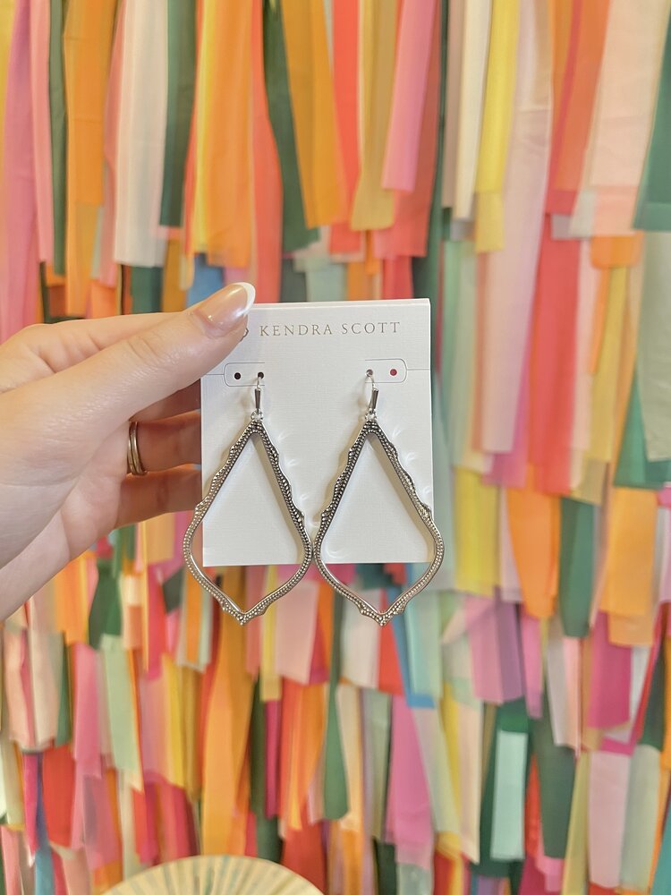Kendra Scott Sophee Earring - Silver Metal