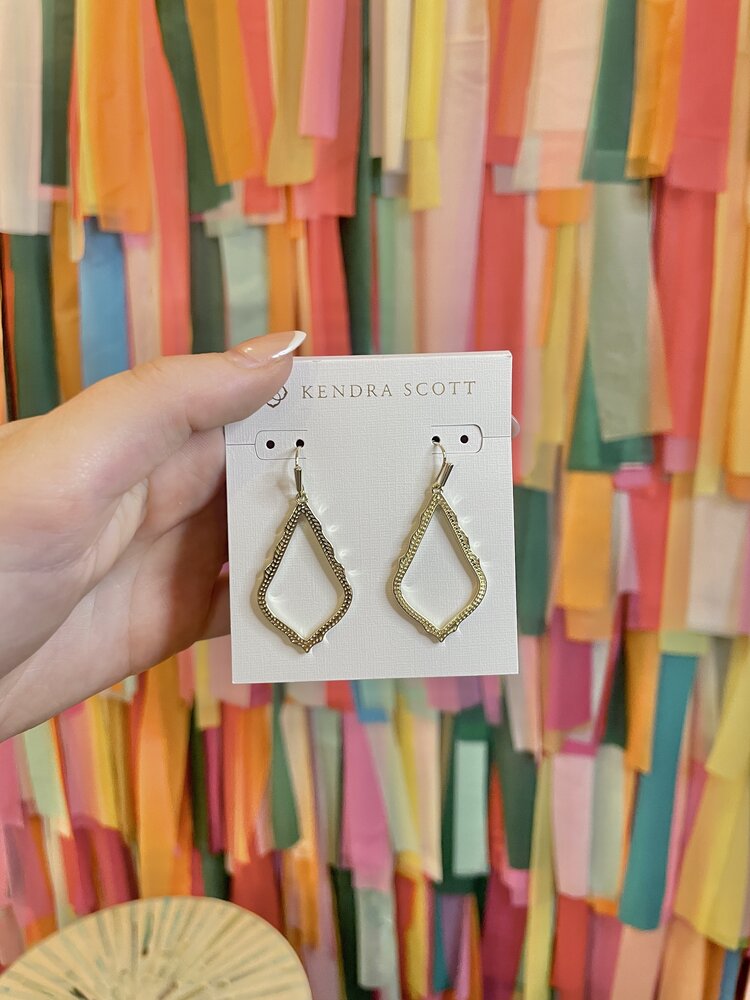 Kendra Scott Sophia Earring - Gold Metal