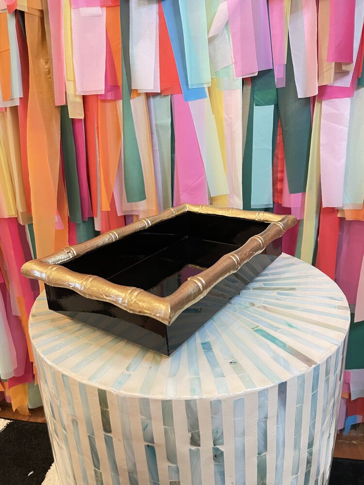 Jaye's Studio Gracie Chang Mai Tray 5x9 - Black