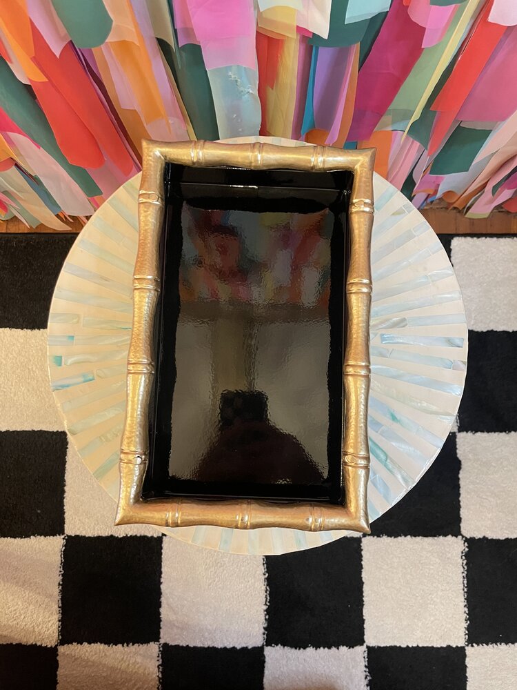 Jaye's Studio Gracie Chang Mai Tray 5x9 - Black