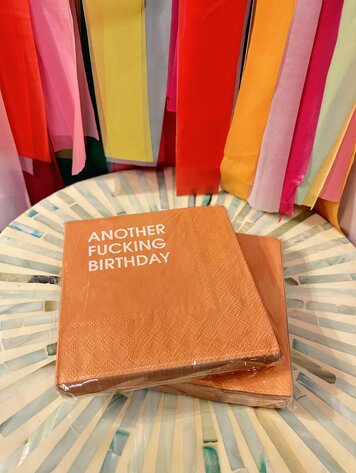 Chez Gagne Another Birthday Cocktail Napkin