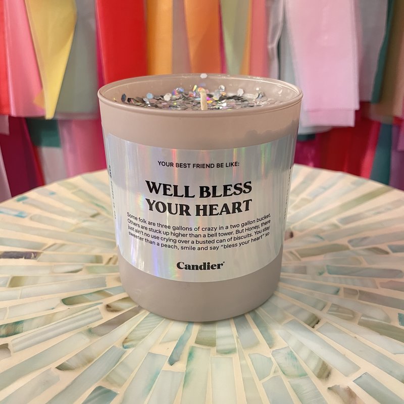 Candier Bless Your Heart Candle