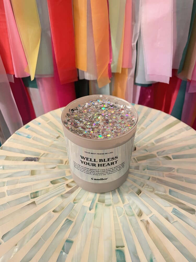 Candier Bless Your Heart Candle