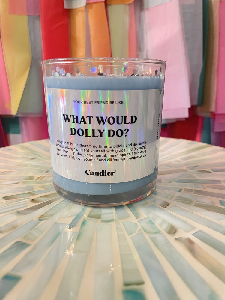Candier What Would Dolly Do? Candle