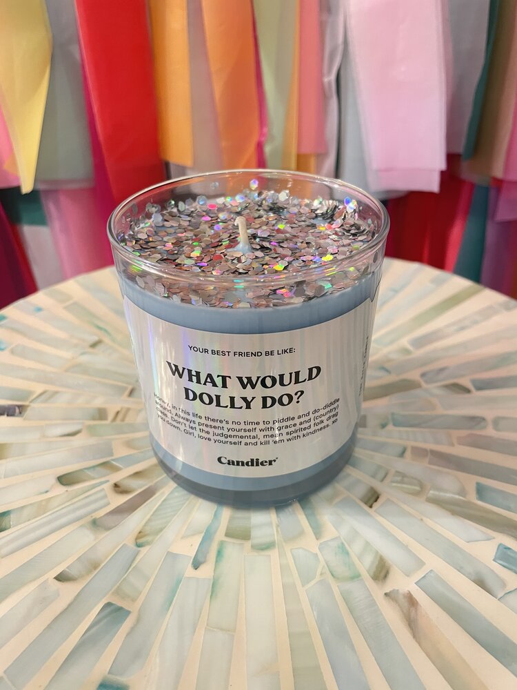 Candier What Would Dolly Do? Candle
