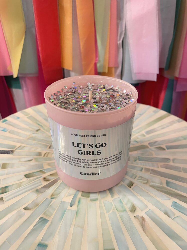 Candier Let's Go Girls Candle