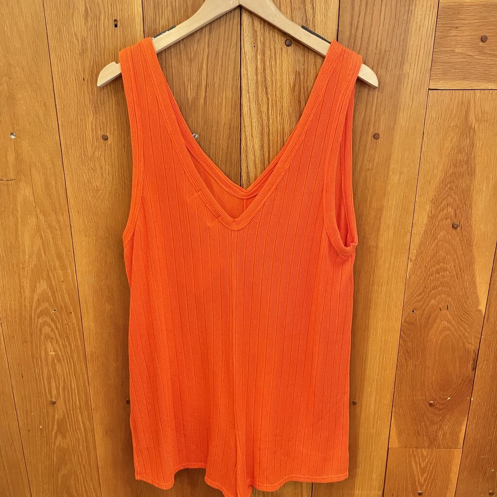 Bucket List Red Ribbed Romper Savvy Blake LLC