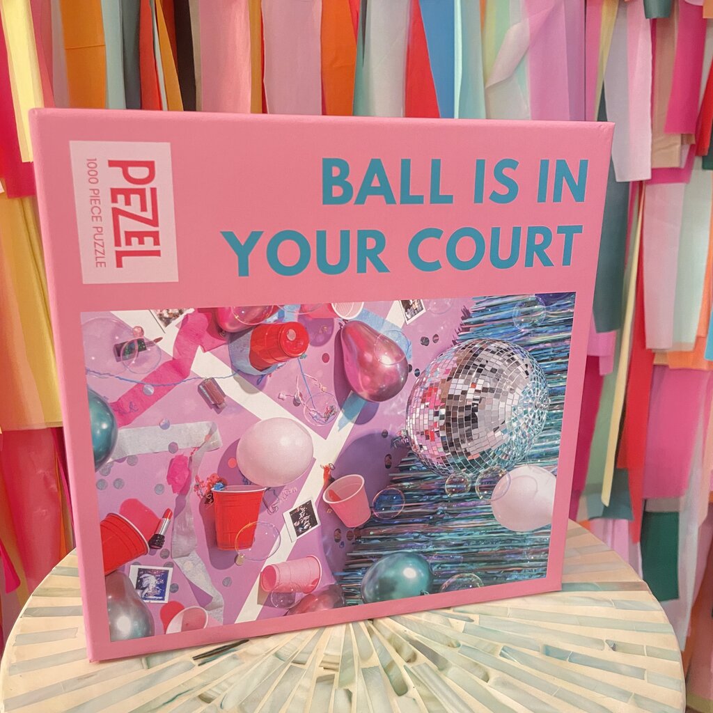 Pezzle Puzzles Ball Is In Your Court 1000 piece Puzzle