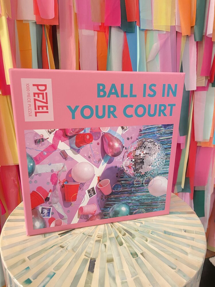 Pezzle Puzzles Ball Is In Your Court 1000 piece Puzzle