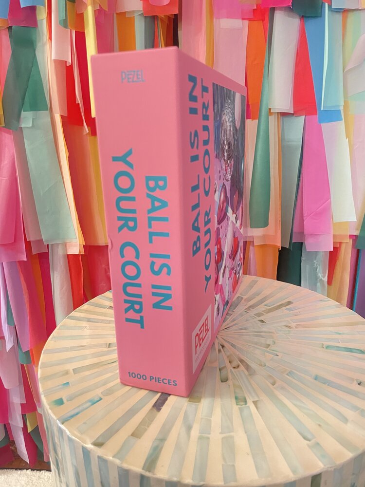 Pezzle Puzzles Ball Is In Your Court 1000 piece Puzzle