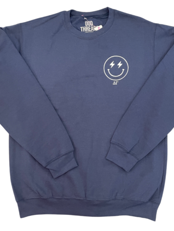 Duo Threads Text Me Crewneck - Delta Gamma