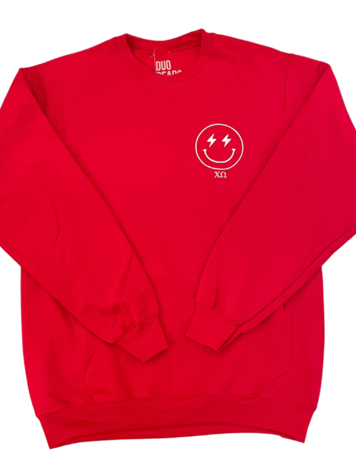 Duo Threads Text Me Crewneck - Chi Omega