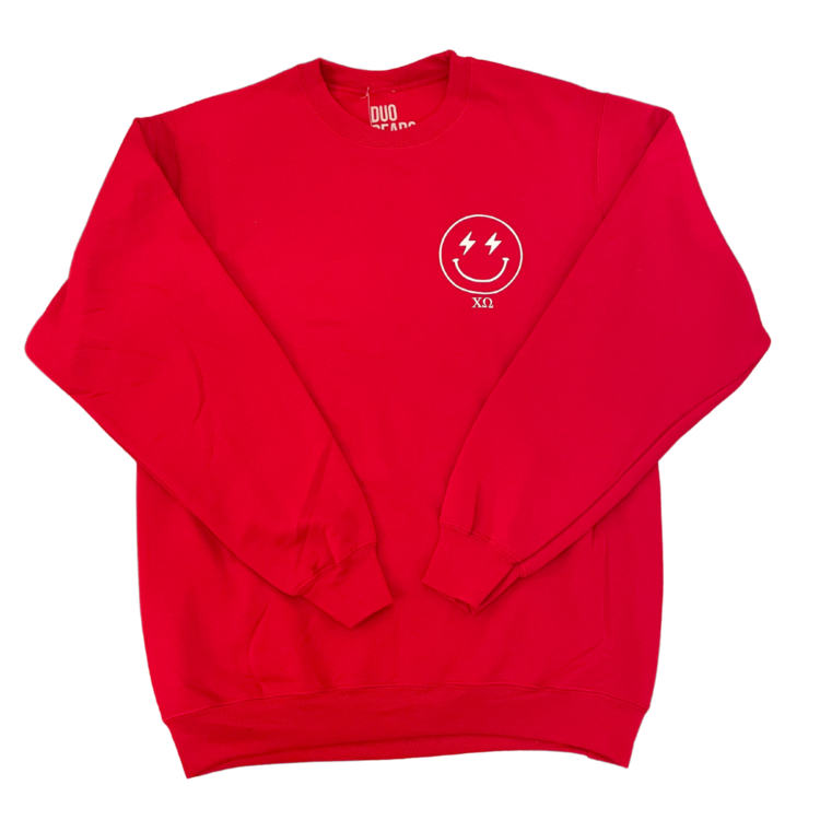 Duo Threads Text Me Crewneck - Chi Omega